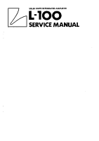 Luxman L-100-Service-Manual 